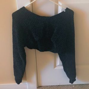 Cropped sweater
